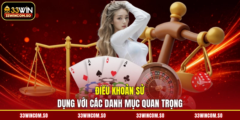 điều khoản sử dụng 1 Điều khoản sử dụng với các danh mục quan trọng