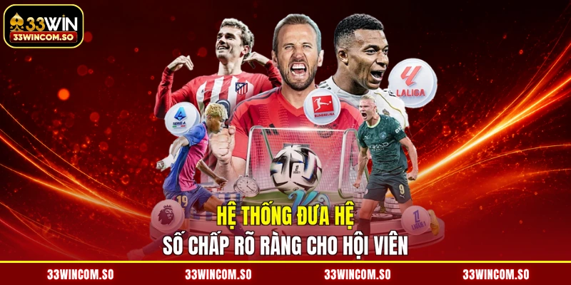 Hệ thống đưa hệ số chấp rõ ràng cho hội viên