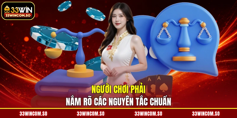 điều khoản sử dụng 3 Người chơi phải nắm rõ các nguyên tắc chuẩn