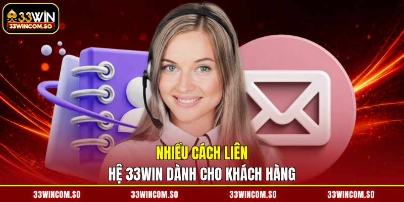 Liên hệ 33Win 1 Nhiều cách liên hệ 33WIN dành cho khách hàng
