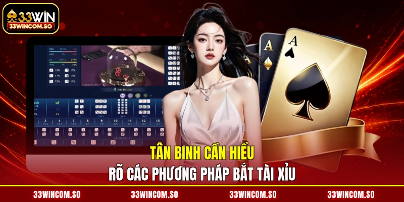 Tân binh cần hiểu rõ các phương pháp bắt tài xỉu