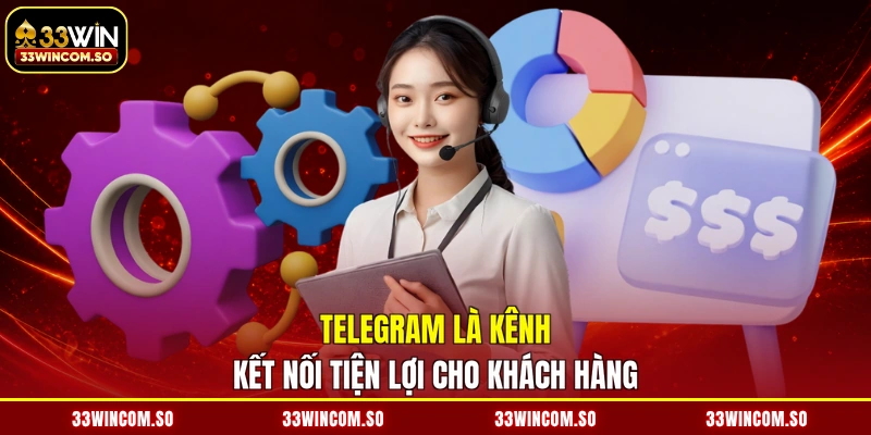 Liên hệ 33Win 2 Telegram là kênh kết nối tiện lợi cho khách hàng